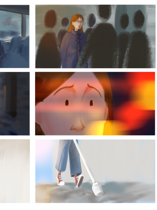 Blind Spot Milena Liebert Moodboard